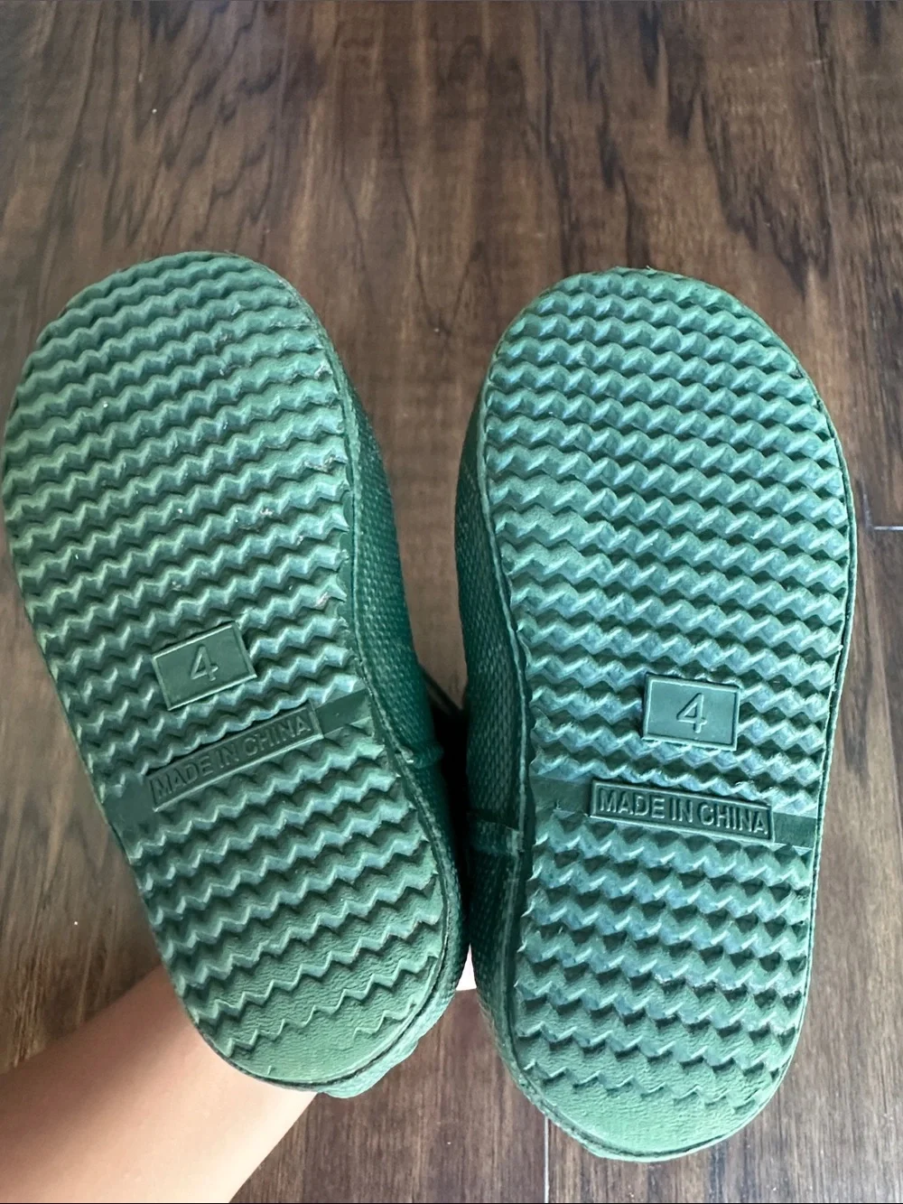 Hunter Kids Emerald Green Waterproof Rain Boots